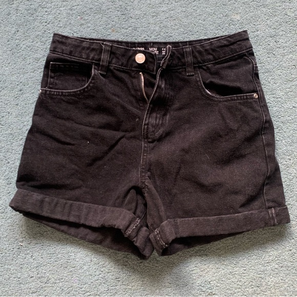 Bottoms Girls Black Mom Shorts Poshmark